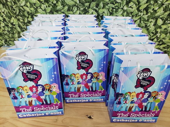 Equestria Girls Sacola Personalizada My Little Poney