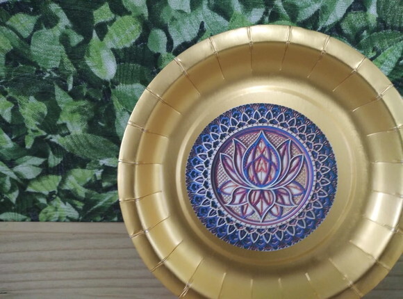 Esotérico Pratos Decorados Pronta Entrega