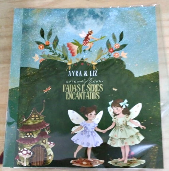 Fadas Lembrancinha Livro Personalizado 10 Páginas
