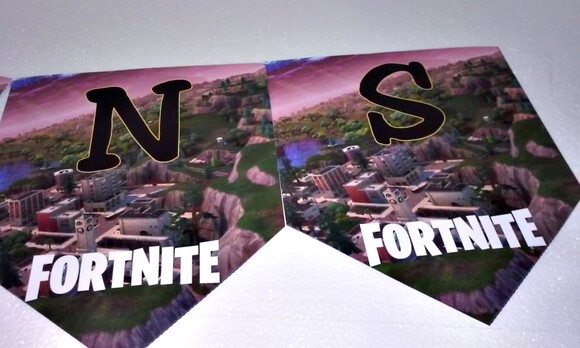 Faixa Parabens + Nome Fortnite Personalizada