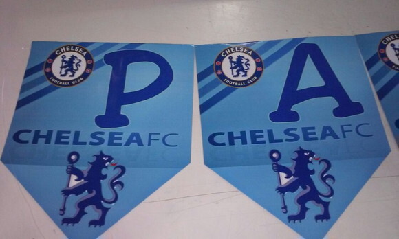 Faixa Parabens Chelsea Mais Nome