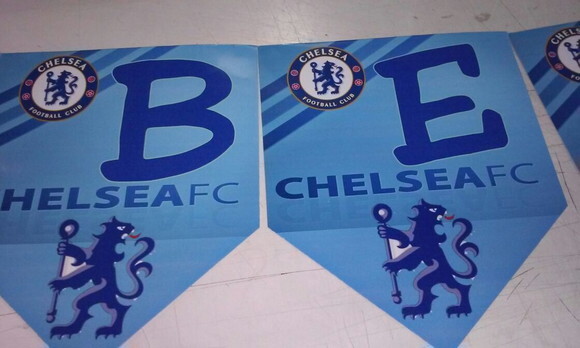 Faixa Parabens Chelsea Mais Nome