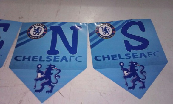 Faixa Parabens Chelsea Mais Nome