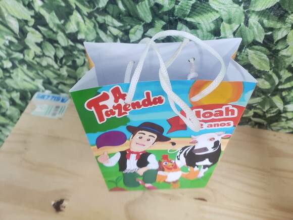 Fazenda do Zenão Sacola Personalizada Pronta Entrega