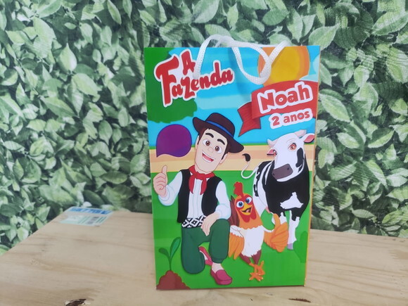 Fazenda do Zenão Sacola Personalizada Pronta Entrega