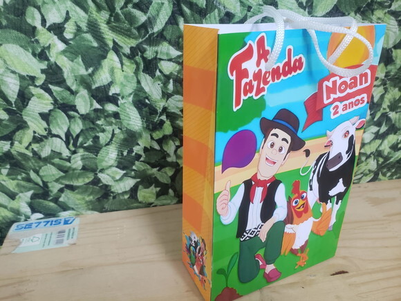 Fazenda do Zenão Sacola Personalizada Pronta Entrega