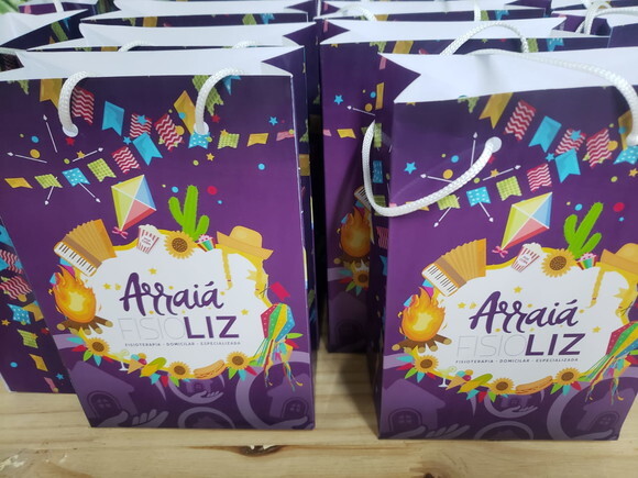Festa Junina Personalizada Sacocla Surpresa Pronta Entrega