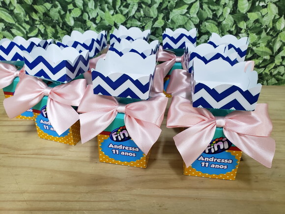 Fini Caixa Milk Personalizada e Decorada Pronta Entrega