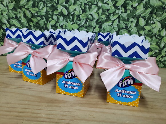 Fini Caixa Milk Personalizada e Decorada Pronta Entrega