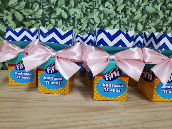 Fini Caixa Milk Personalizada e Decorada Pronta Entrega