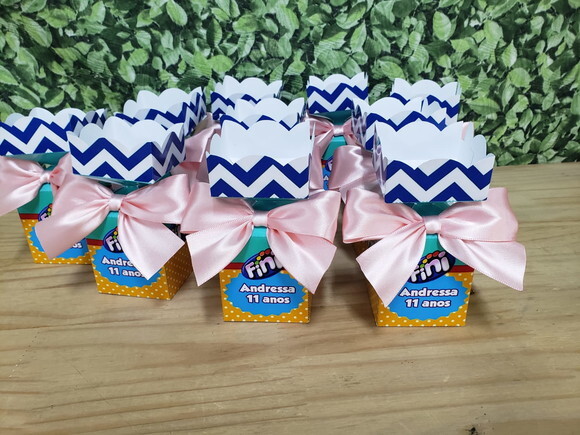 Fini Caixa Milk Personalizada e Decorada Pronta Entrega