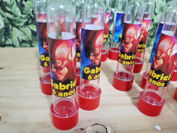 Flash Tubetes Personalizados Pronta Entrega