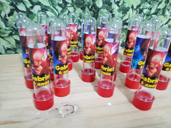 Flash Tubetes Personalizados Pronta Entrega