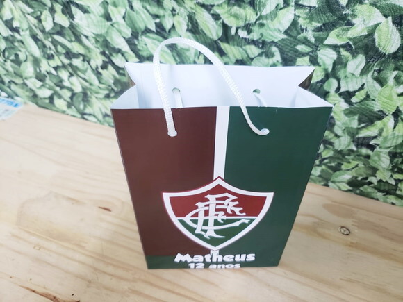 Fluminense Sacola Personalizada Pronta Entrega