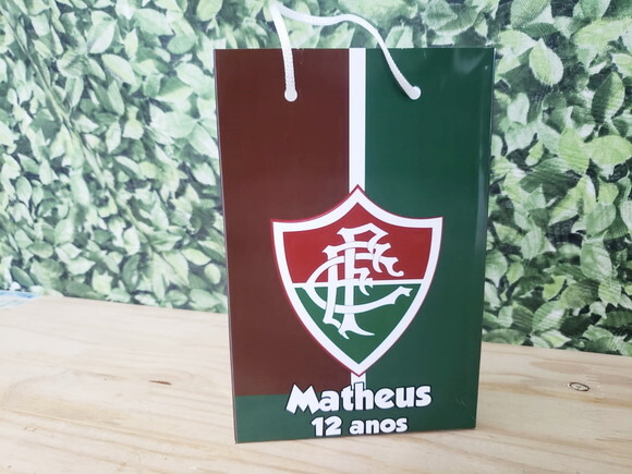 Fluminense Sacola Personalizada Pronta Entrega