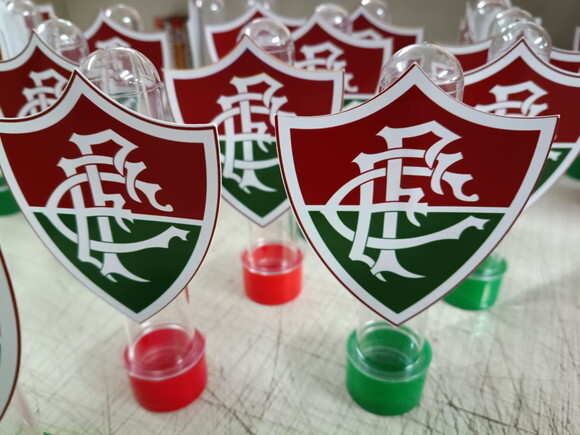 Fluminense Tubetes Decorados Pronta Entrega Frete Grátis