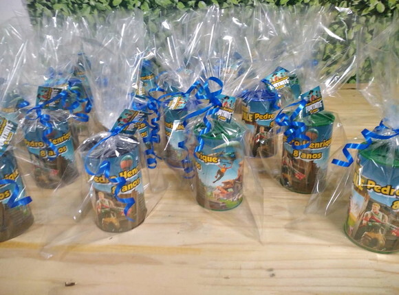 Fortnite Lembrancinha Cofrinho Personalizado e Embalado