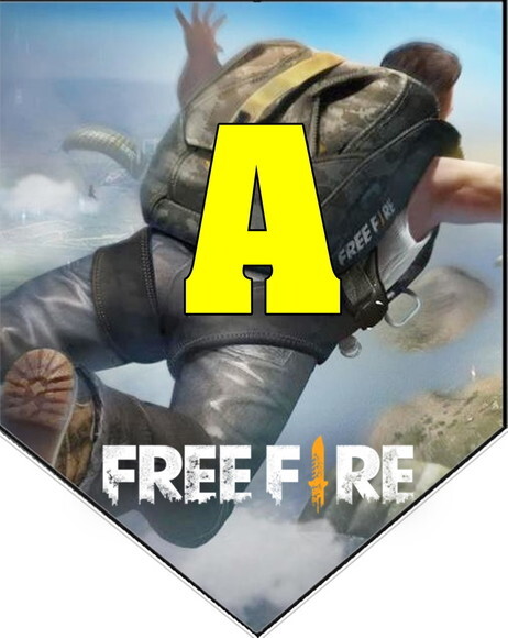 Free Fire Varal Parabens Mais Nome Pronta Entrega
