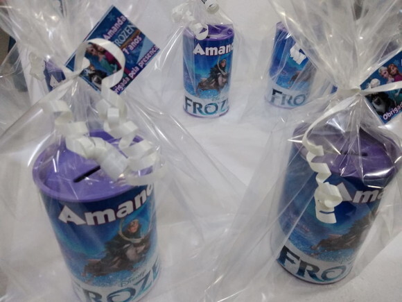 Frozen Cofrinhos Personalizados