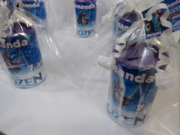 Frozen Cofrinhos Personalizados