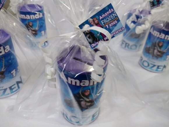 Frozen Cofrinhos Personalizados