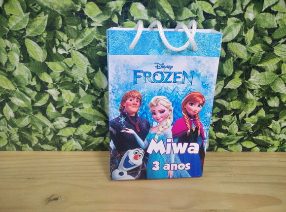 Frozen Sacola Personalizada Pronat Entrega