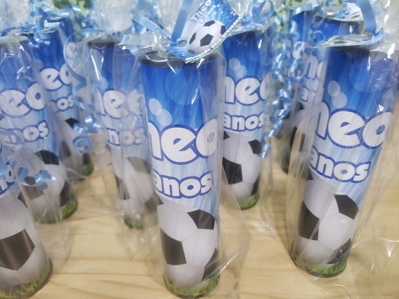 Futebol Pega Varetas Lembrancinha Personalizada e Embalada
