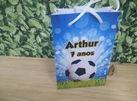 Futebol Sacola Personalizada Pronta Entrega