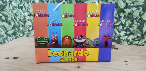 Garten Of Banban Sacola Personalizada Pronta Entrega