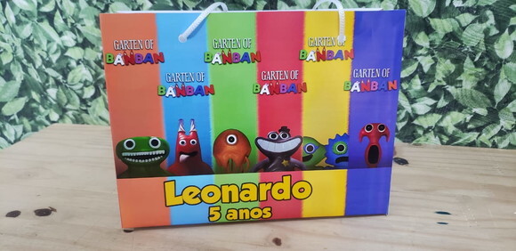 Garten Of Banban Sacola Personalizada Pronta Entrega