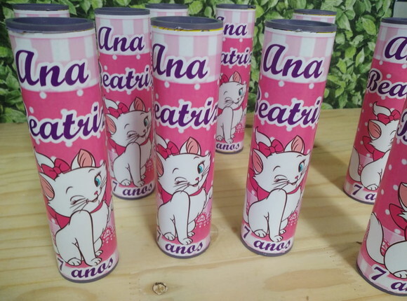 Gata Marie Pega Varetas Personalizados Pronta Entrega