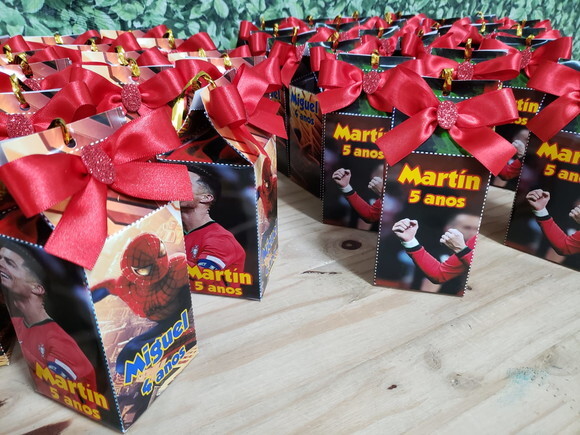 Gêmeos Lembrancinha Caixa Milk Personalizadas Pronta Entrega