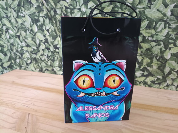 Guerreiras do K Pop Gato Sacola Personalizada Pronta Entrega