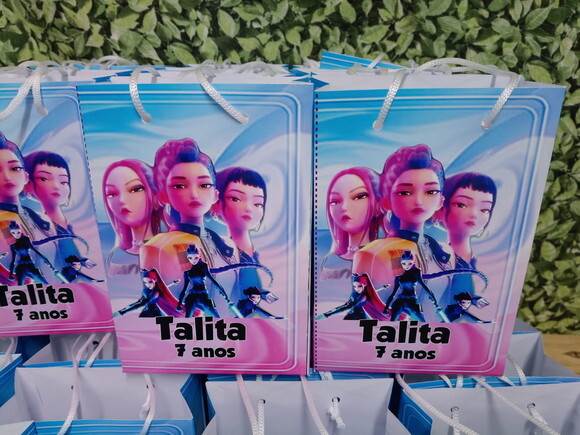 Guerreiras do K Pop Sacola Personalizada Pronta Entrega