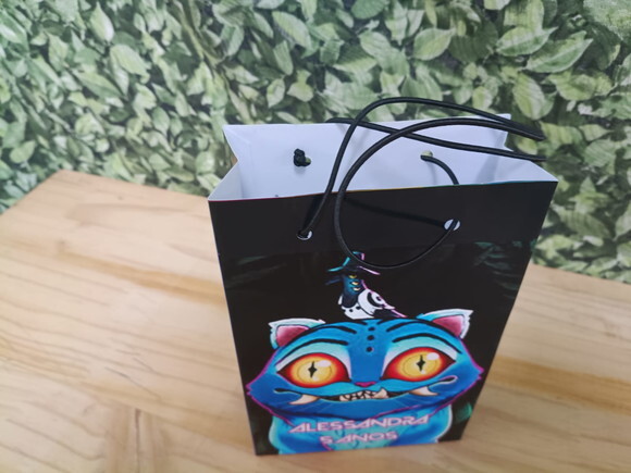Guerreiras do K Pop Gato Sacola Personalizada Pronta Entrega