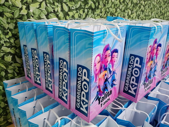 Guerreiras do K Pop Sacola Personalizada Pronta Entrega