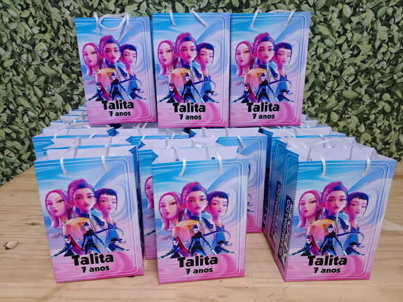 Guerreiras do K Pop Sacola Personalizada Pronta Entrega