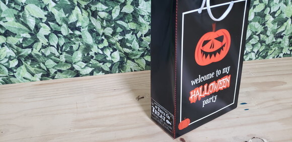 Halloween Sacola Personalizada Pronta Entrega Tam Médio