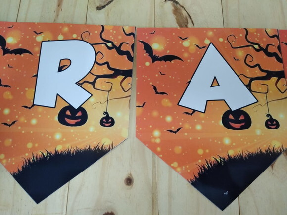 Halloween Varal Personalizado Pronta Entrega