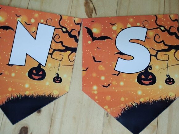 Halloween Varal Personalizado Pronta Entrega