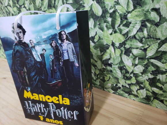 Harry Potter Sacola Personalizada Pronta Entrega