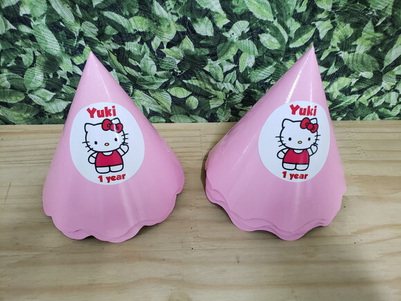Hello Kitty Chapéu Personalizado Pronta Entrega