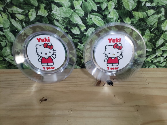 Hello Kitty Prato Personalizado Pronta Entrega