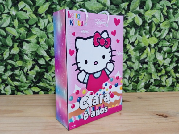 Hello Kitty Sacola Personalizada