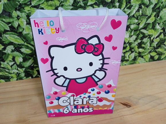 Hello Kitty Sacola Personalizada