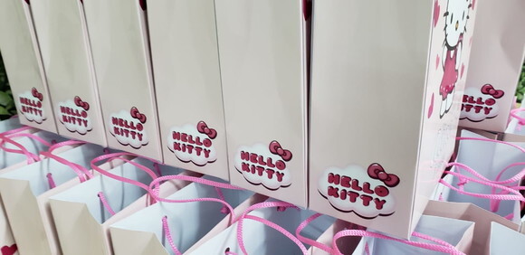 Hello Kitty Sacola Personalizada Lembrancinha Pronta Entrega