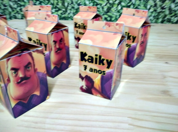 Hello Neighbor Caixa Milk Pronta Entrega