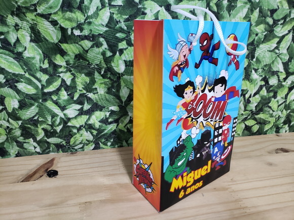 Herois Sacola Personalizada Pronta Entrega