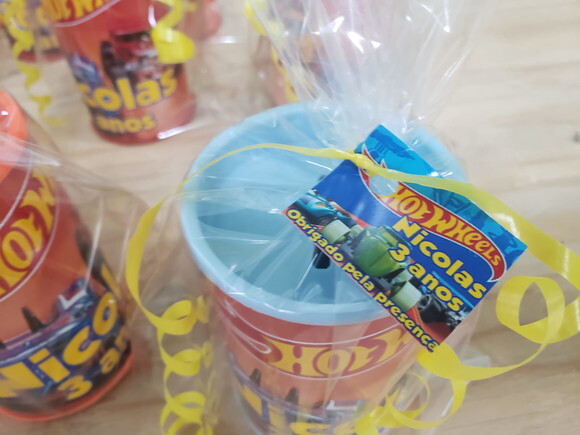 Hot Wheels Cofrinhos Personalizados e Embalados Pronta Entg