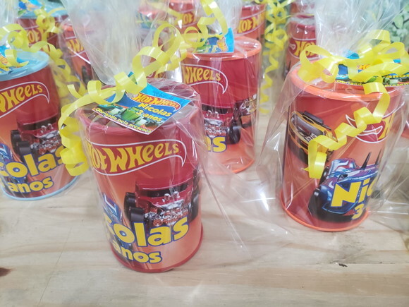 Hot Wheels Cofrinhos Personalizados e Embalados Pronta Entg